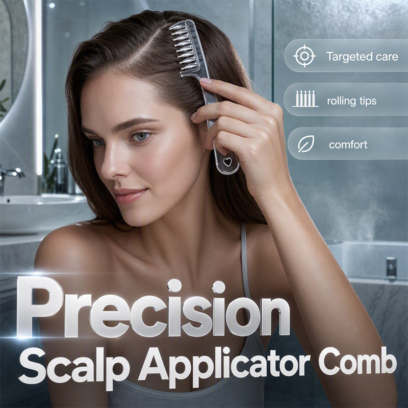 Scalp Applicator Comb Tool for Hair