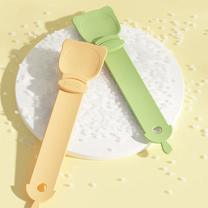 🐱 3-Pack Cat Feeder Spoon – One-Hand Squeeze Feeding Tool