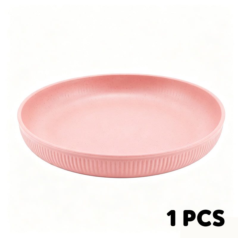Tyiiplus™ Unbreakable Wheat Straw Dinner Plates