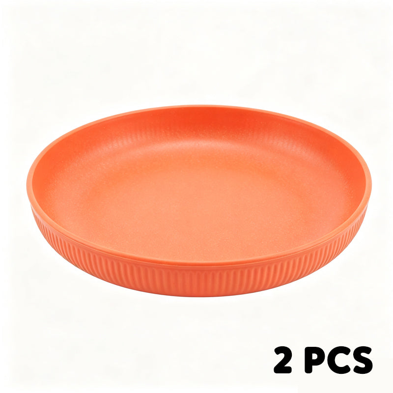 Tyiiplus™ Unbreakable Wheat Straw Dinner Plates