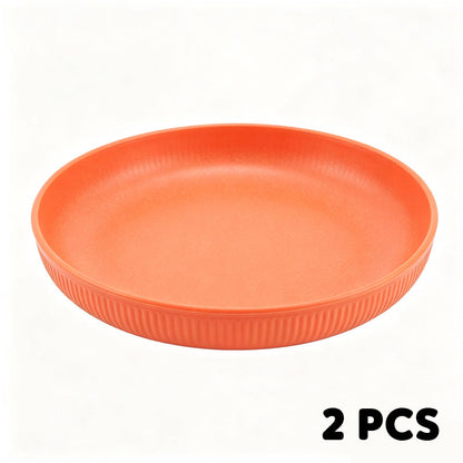 Tyiiplus™ Unbreakable Wheat Straw Dinner Plates