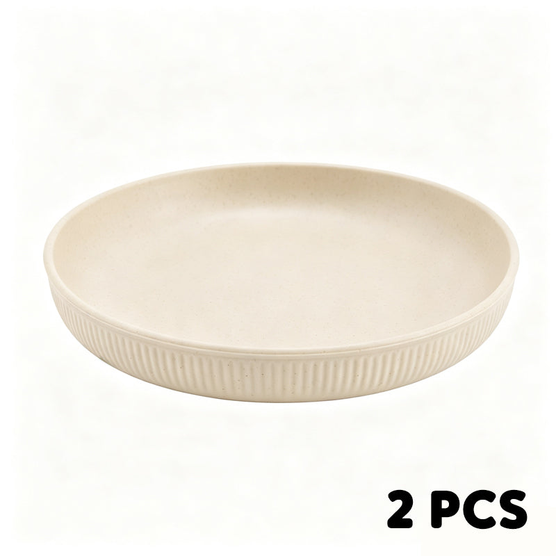 Tyiiplus™ Unbreakable Wheat Straw Dinner Plates