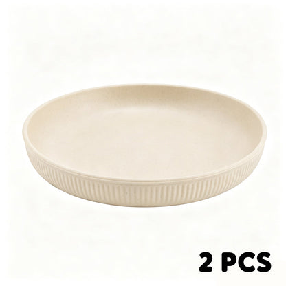 Tyiiplus™ Unbreakable Wheat Straw Dinner Plates