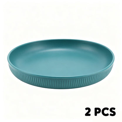 Tyiiplus™ Unbreakable Wheat Straw Dinner Plates