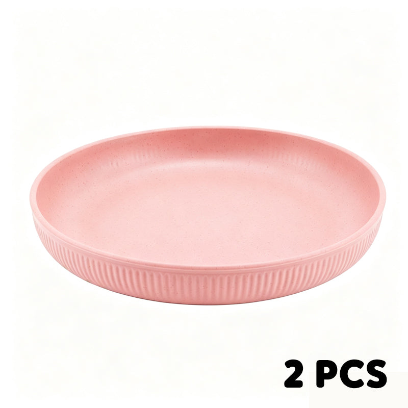 Tyiiplus™ Unbreakable Wheat Straw Dinner Plates