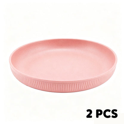 Tyiiplus™ Unbreakable Wheat Straw Dinner Plates