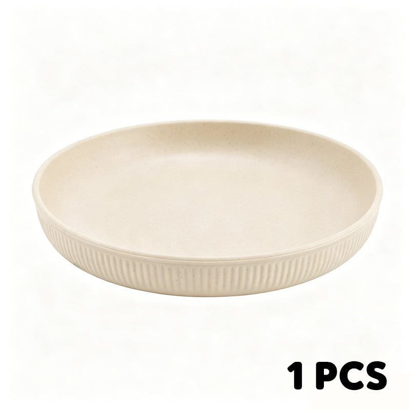 Tyiiplus™ Unbreakable Wheat Straw Dinner Plates