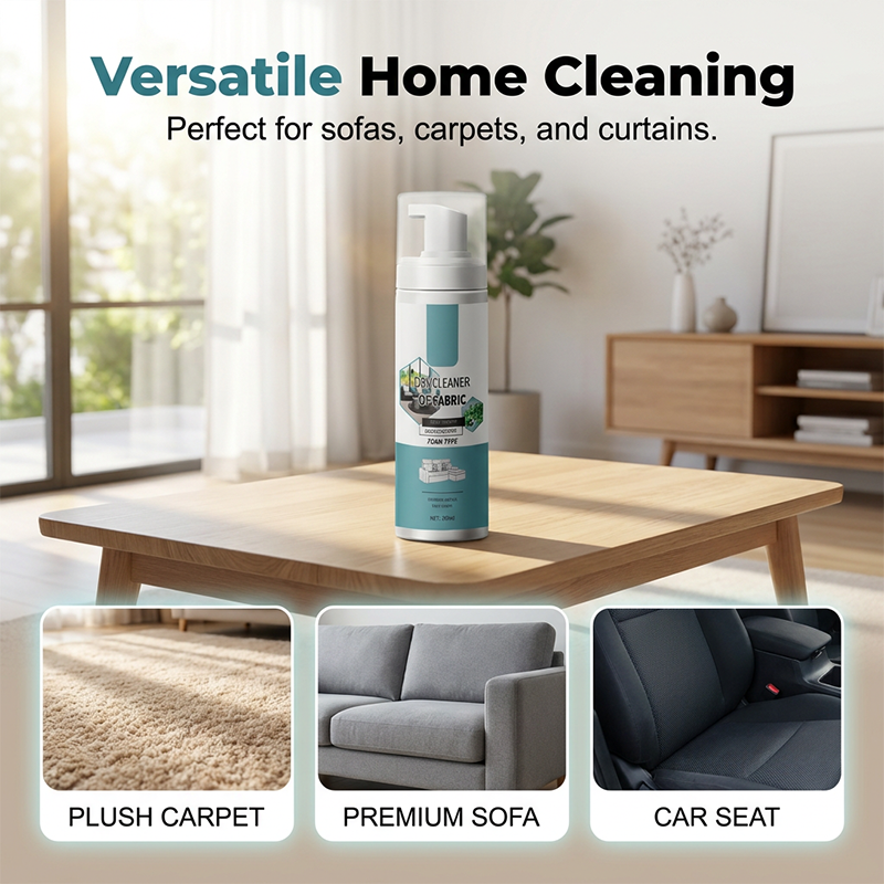 🧼 Lift Stains Instantly! No-Rinse Quick-Dry Fabric Foam Cleaner‑Portable Upholstery Stain Remover for Sofa, Carpet & Fabric Cushions