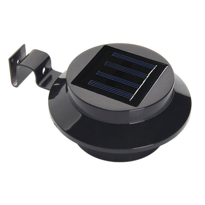 Tyiiplus™ 3-LED Solar Outdoor Lights – Weatherproof Garden, Fence & Gutter Lights with Auto/Manual On/Off